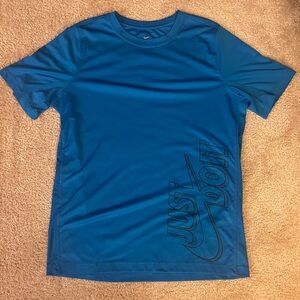 Nike Turquoise Just Do It Youth Dri-Fit T-Shirt